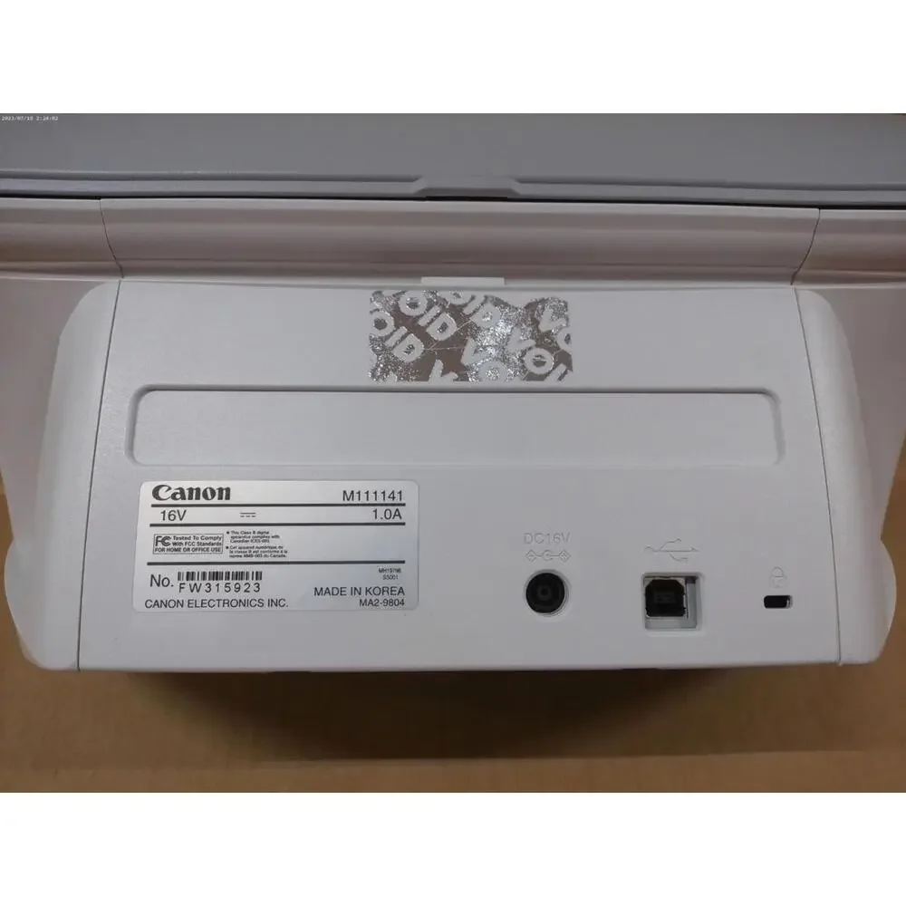Canon Image Formula DR C130 Color Document Scanner - Missing Cords